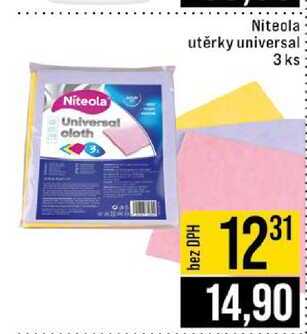 Niteola utěrky universal 3 ks 