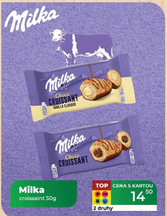 Milka croissaint 50g  