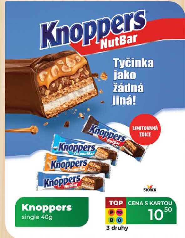 Knoppers single 40g 