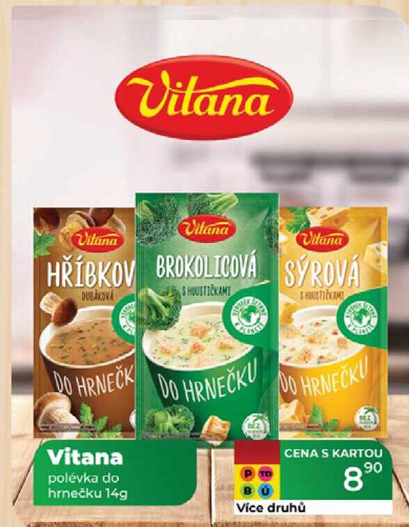 Vitana polévka do hrnečku 14g 