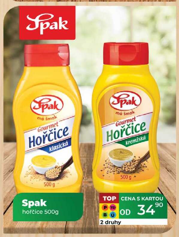 Spak 500 g hořčice 