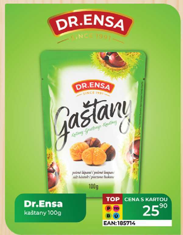 Dr.Ensa kaštany 100g 
