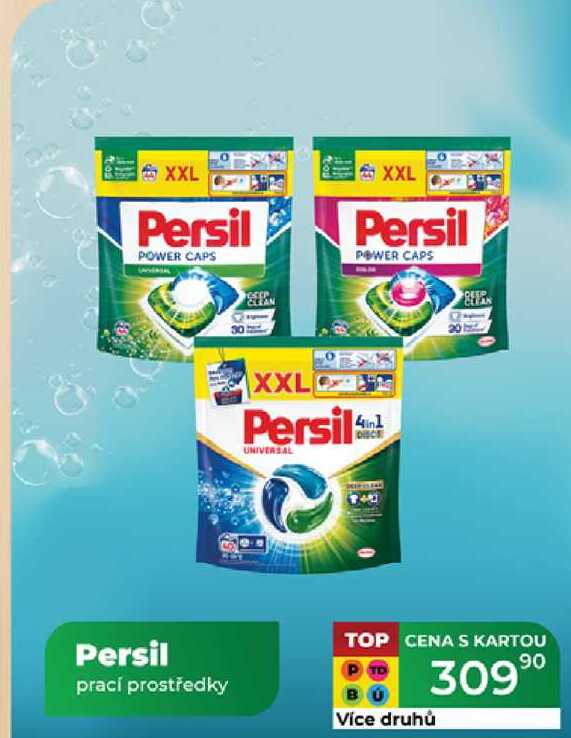 Persil prací prostředky 