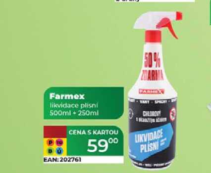 Farmex likvidace plisni 500ml + 250ml  