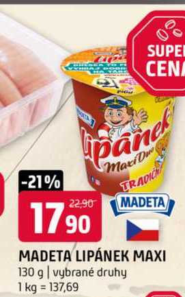 Madeta Lipánek 130 g