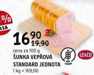 Vepřová šunka standard 100g