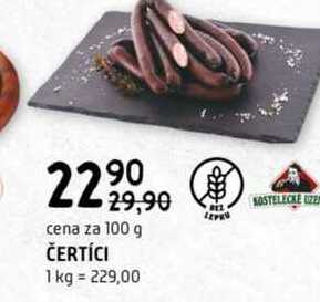 Čertíci 100g