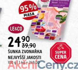 Šunka zvonařka nejvyšší jakosti 100g
