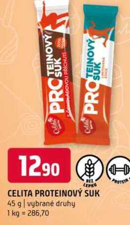 Celita proteinový suk 45 g vybrané druhy