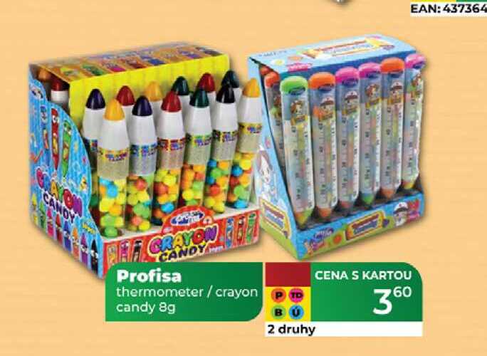 Profisa thermometer/crayon candy 8g  