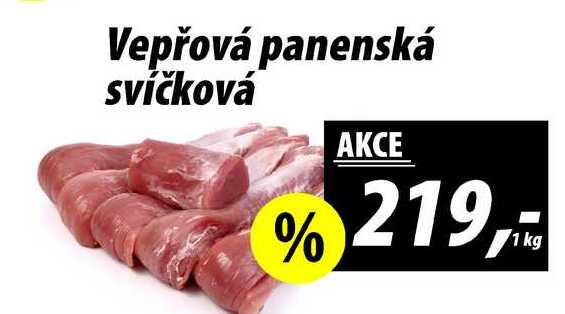 Vepřová panenská svíčková, 1 kg