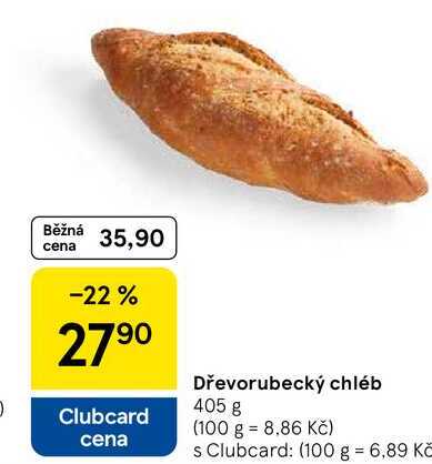 Dřevorubecký chléb, 405 g
