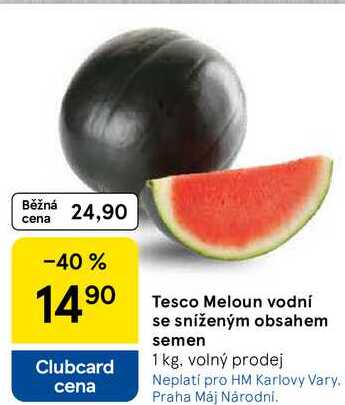 Tesco Meloun vodní, 1 kg