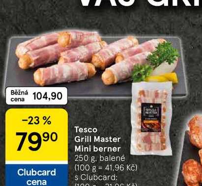 Tesco Grill Master Mini berner, 250 g 