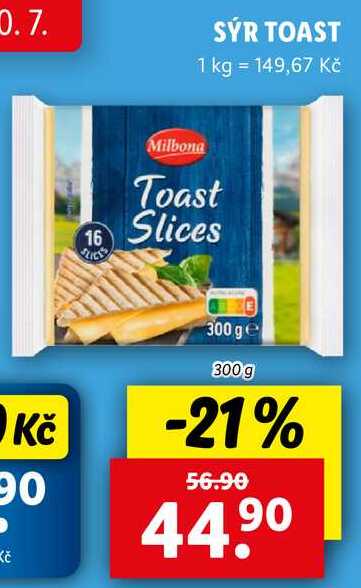 SÝR TOAST,300 g