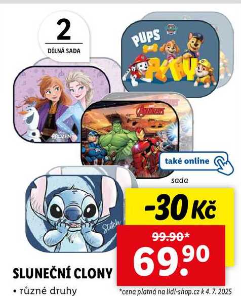 SLUNEČNÍ CLONY 