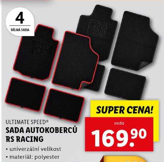 SADA AUTOKOBERCŮ RS RACING 