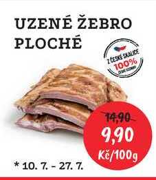 UZENÉ ŽEBRO PLOCHÉ 100g