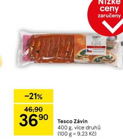 Tesco Závin, 400 g, více druhů  