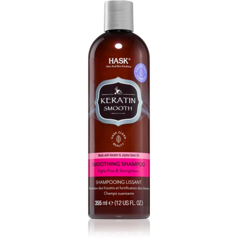 HASK Keratin Protein uhlazující šampon pro poškozené, chemicky ošetřené vlasy 355 ml
