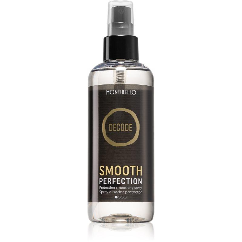 Montibello Decode Smooth Perfection Spray termoochranný sprej pro úpravu žehličkou a kulmou pro jemné a poškozené vlasy 200 ml