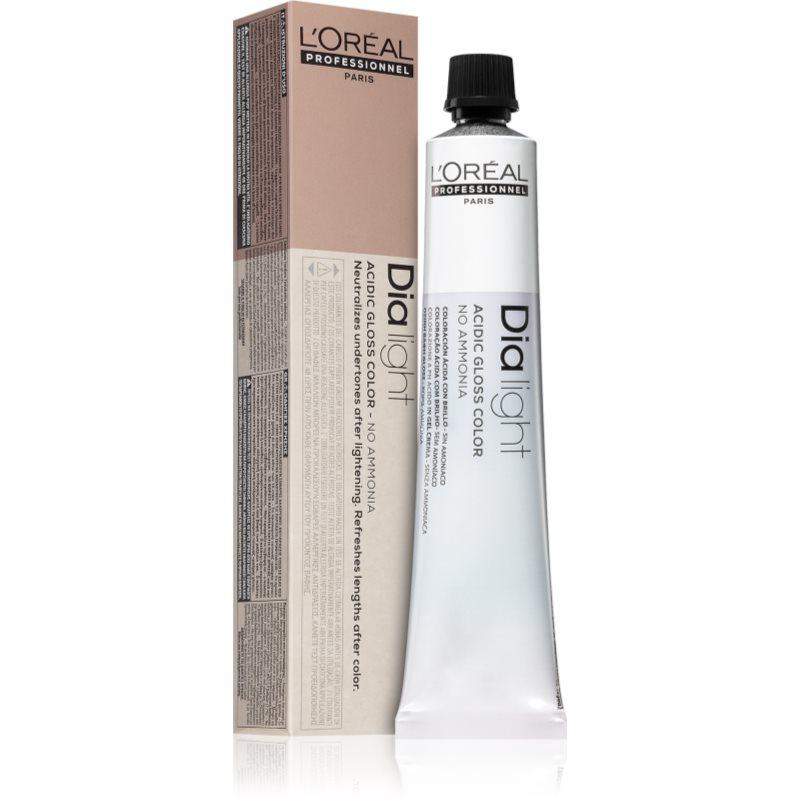 L’Oréal Professionnel Dia Light permanentní barva na vlasy bez amoniaku odstín 10.23 Milkshake Platino Irisé Dorato 50 ml