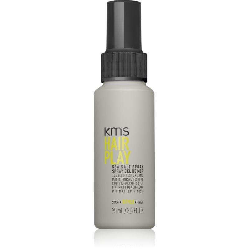 KMS Hair Play Sea Salt Spray slaný sprej pro vytvarování vln 75 ml