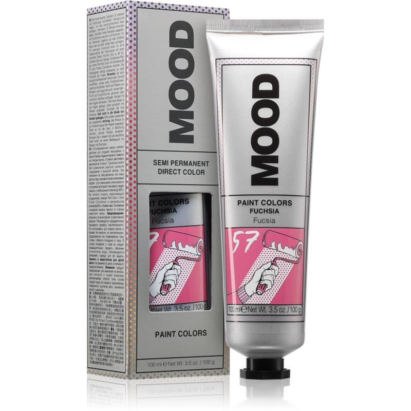 MOOD Paint Colors semipermanentní barva na vlasy odstín Fuchsia 100 ml