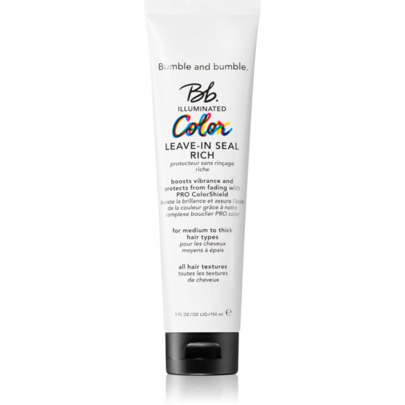 Bumble and bumble Bb. Illuminated Color Leave-In Seal Rich bezoplachová péče pro barvené vlasy 150 ml