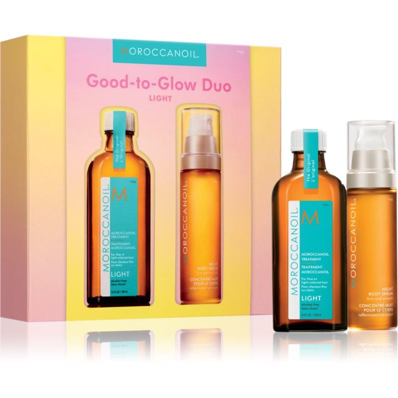 Moroccanoil Good-to-Glow Duo sada na vlasy a tělo 2 ml