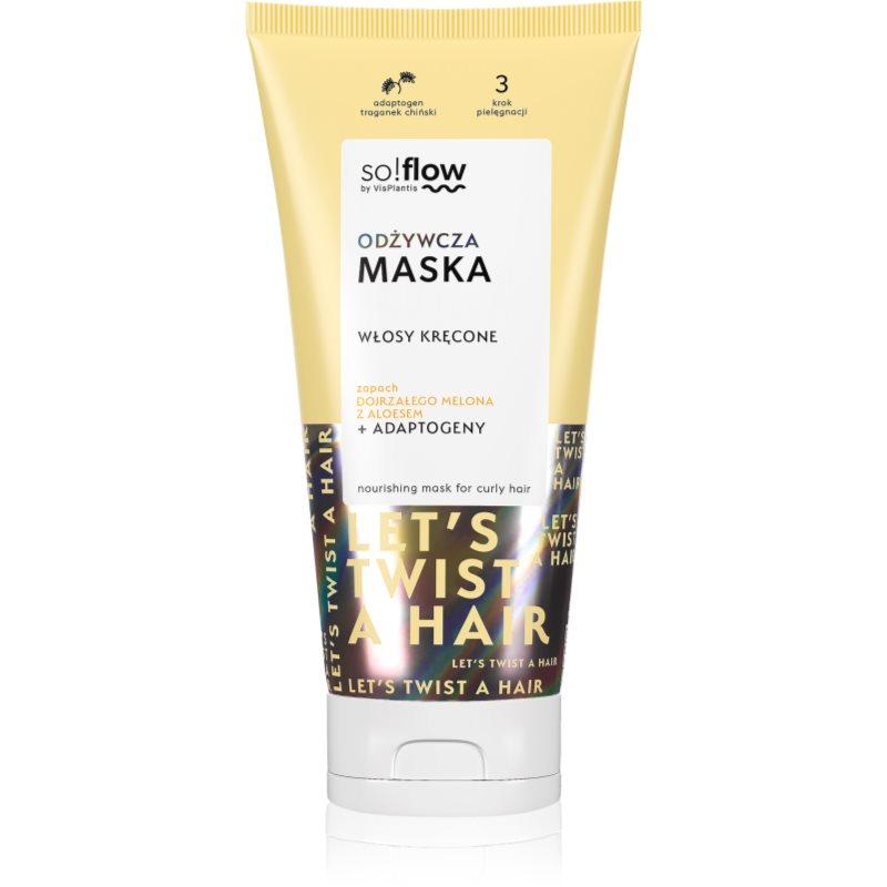 so!flow Nourishing Mask výživná maska pro kudrnaté vlasy 200 ml