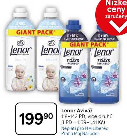 Lenor Aviváž, 90 118-142 PD 