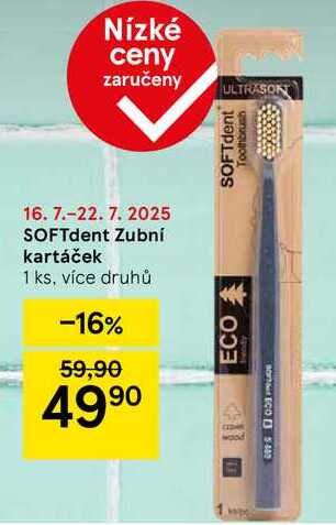 SOFTdent Zubní kartáček, 1 ks, více druhů 