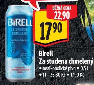 Birell Za studena chmelený, 0,5 l