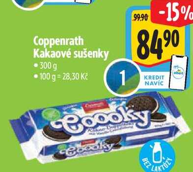 Coppenrath Kakaové sušenky, 300 g
