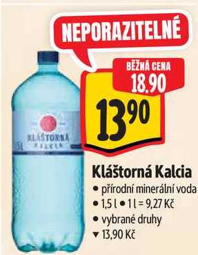 Kláštorná Kalcia, 1,5 l