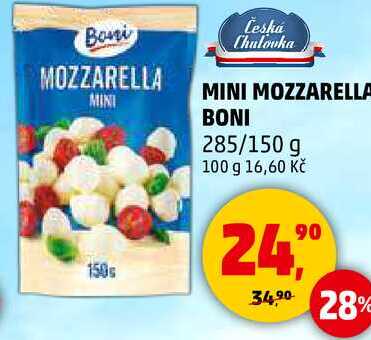 MINI MOZZARELLA MINI BONI, 285/150 g 