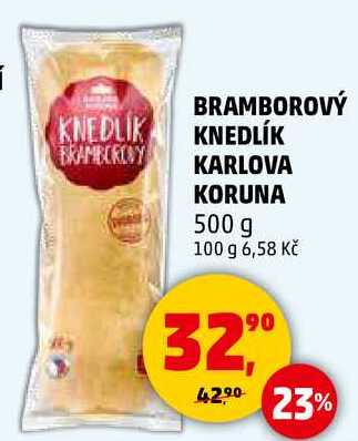 BRAMBOROVÝ KNEDLÍK KARLOVA KORUNA, 500 g 