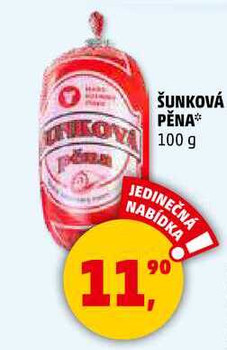 ŠUNKOVÁ PĚNA, 100 g