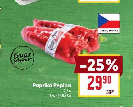 Paprika Pepina 2 ks 