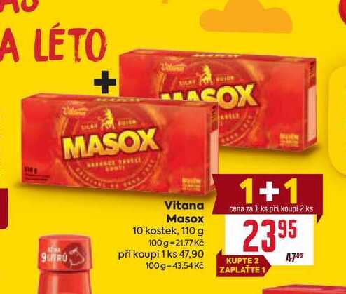 Vitana Masox 10 kostek, 110 g