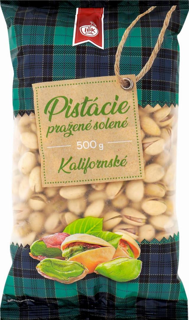 IBK trade Pistácie ve skořápce pražené solené