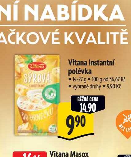 Vitana Instantní  polévka  14-27 g
