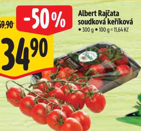   Albert Rajčata soudková keříková 300 g  