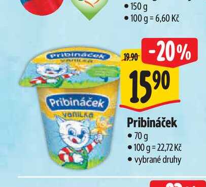  Pribináček  70 g 