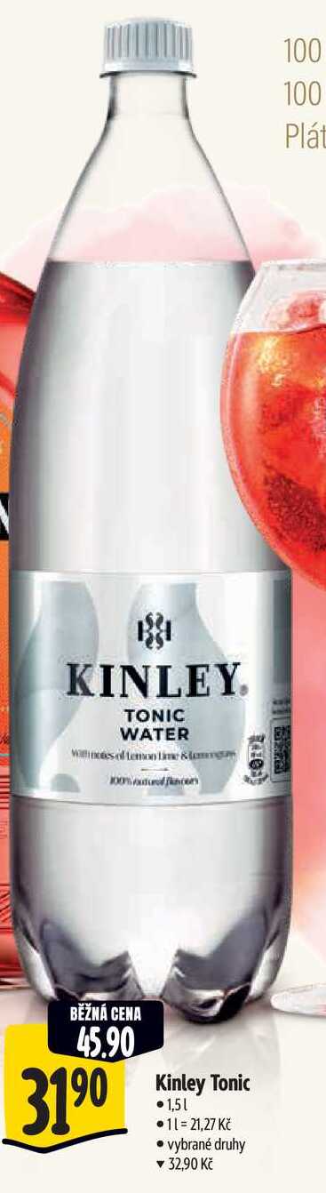 Kinley Tonic, 1,5 l