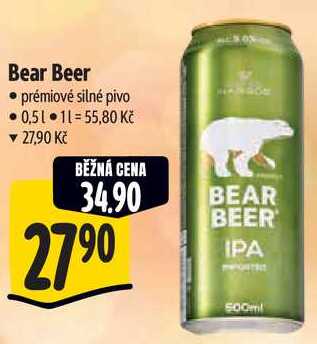 Bear Beer, 0,5 l 