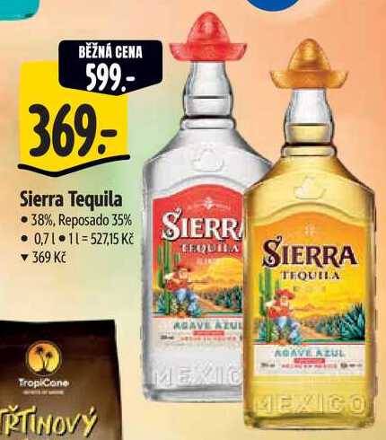 Sierra Tequila, 0,7 l
