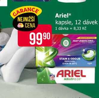  Ariel kapsle, 12 dávek 