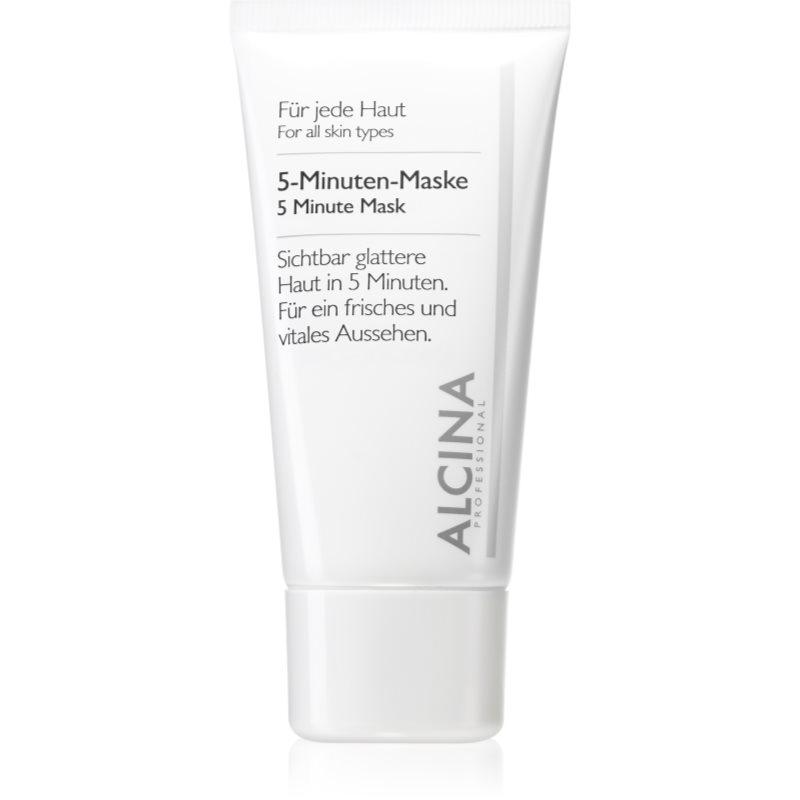 Alcina For All Skin Types 5minutová maska pro svěží vzhled pleti 50 ml